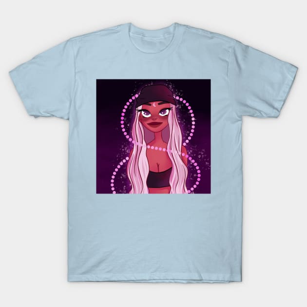 Zodiac Girl T-Shirt by camillekayart